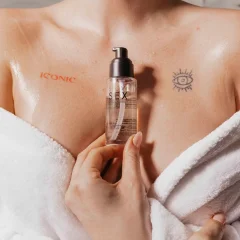 Warming massage oil