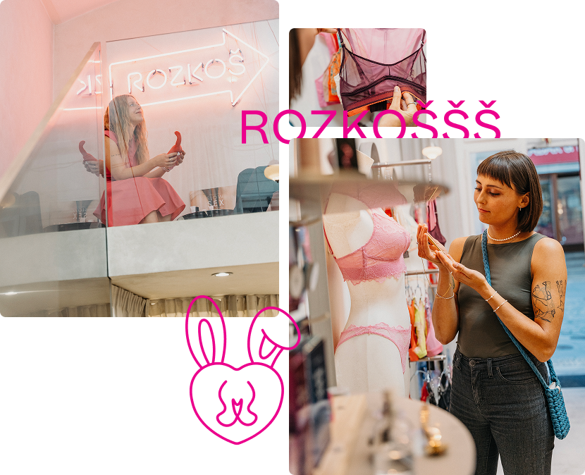 Rozkoššš vznikla z touhy po objevování skrytého potenciálu ženského těla a cesty k jeho rozkvětu.