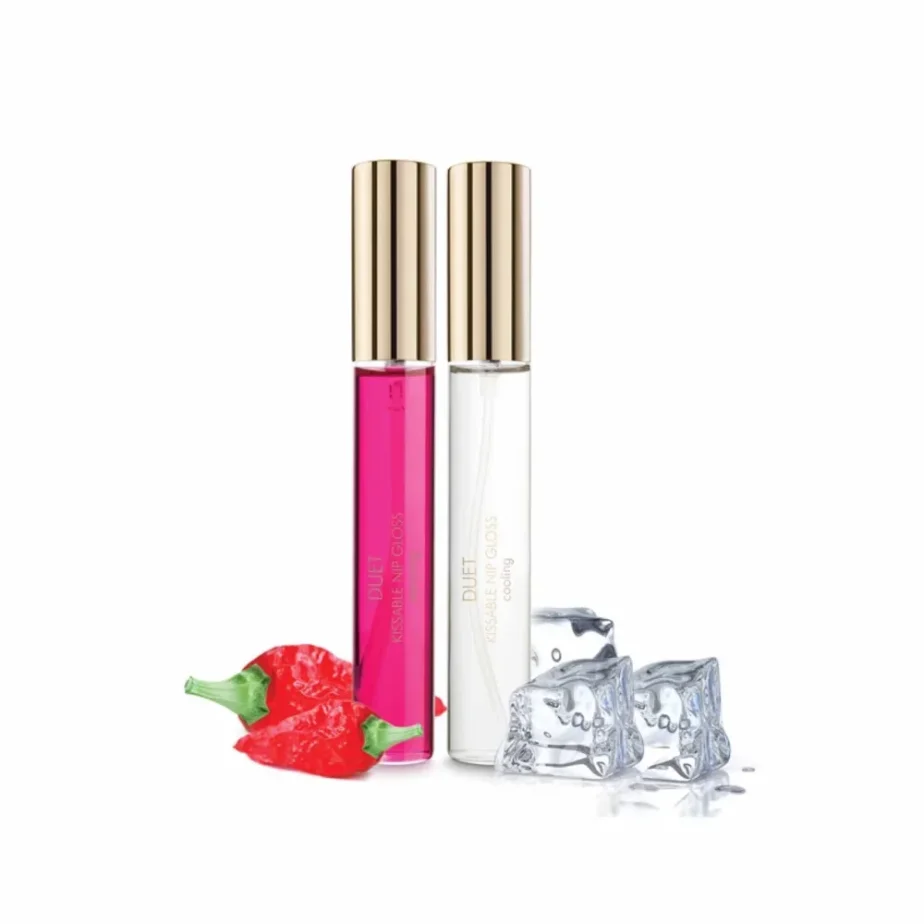 Bijoux Indiscrets Cooling & Warming Nip Gloss – hrejivý a chladivý lesk na bradavky
