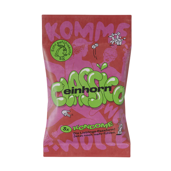 Einhorn Kondomy Classic - 3 ks