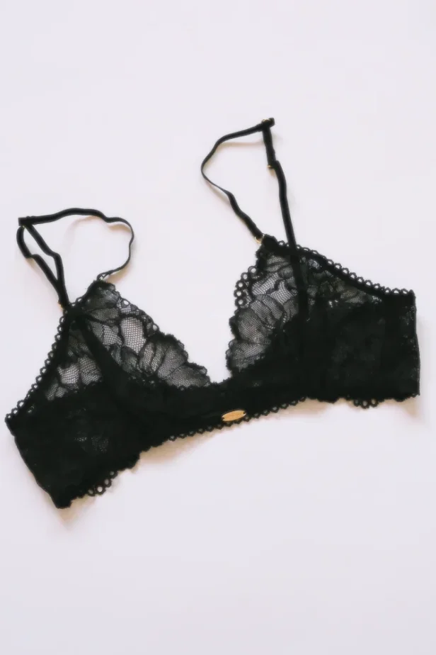 May Dainty Triangle Bralette - Velikost: M