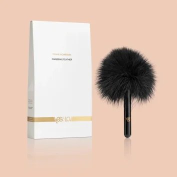 YESforLOV Caressing Feather – smyslné pírko na škádlení těla