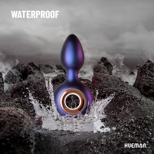 Anální kolík vibrační Hueman - Deep Space Vibrating Anal Plug