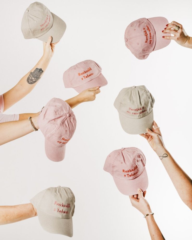 Rozkoššš s Tebou - vintage cap PINK