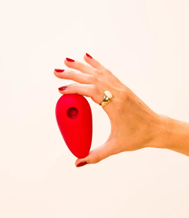 Puissante Mini Coco- sací vibrátor - Barva: Red Seduction