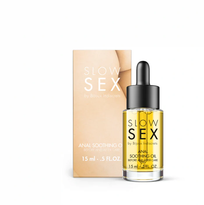 Anal Soothing Oil - Before and After Care