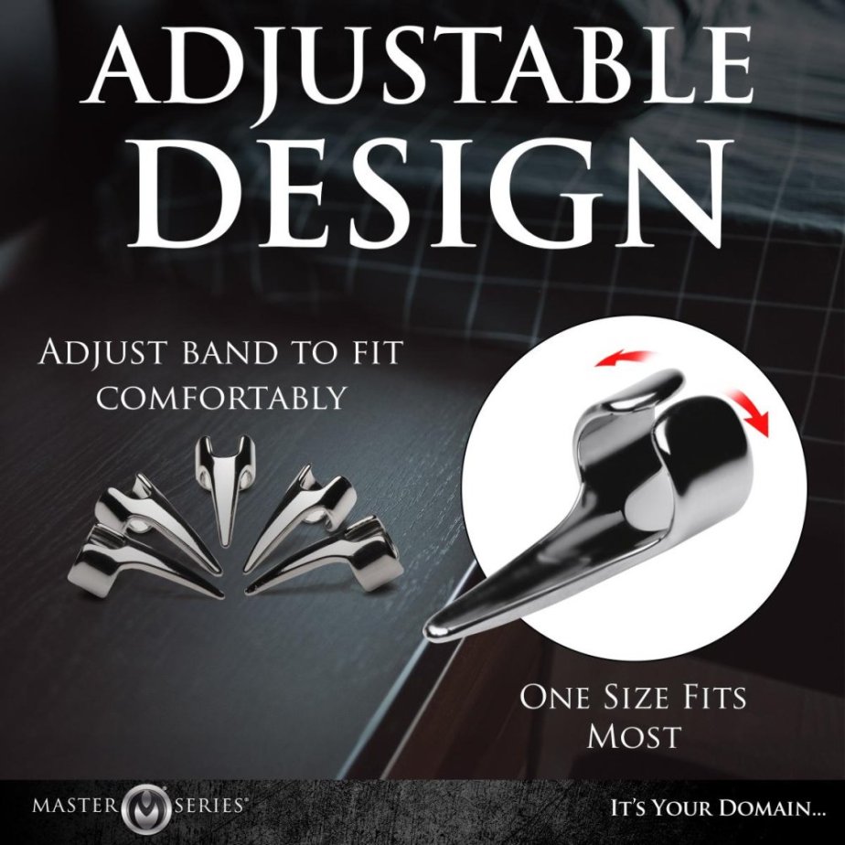 Claw Ring Set – 5dílný set drápků z nerezové oceli