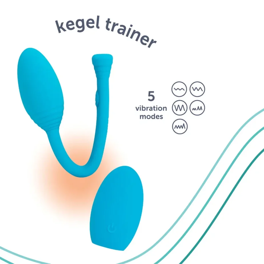 Kegel Trainer (vibrační vajíčko s LED ovladačem) plusOne®