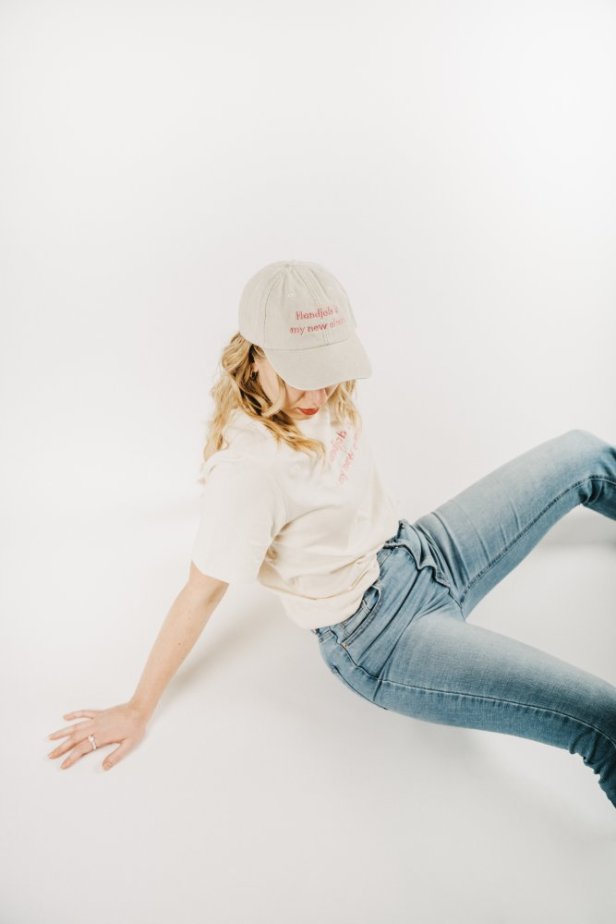 Handjob is my new altar - vintage cap NATURAL RAW