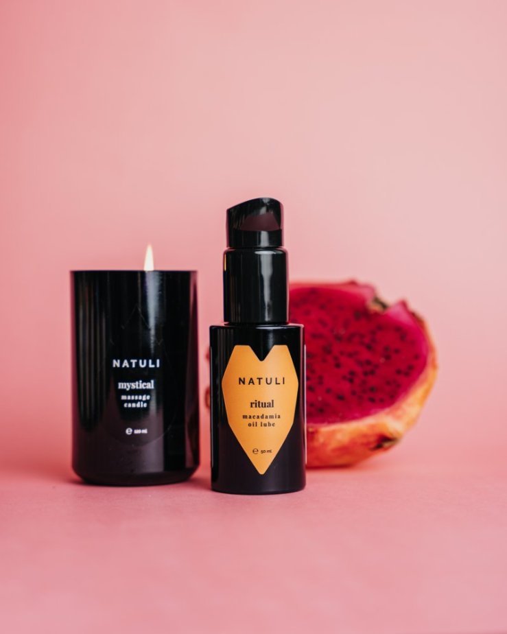 Romantický Ritual, olejový lubrikant - Velikost NATULI: 50ml