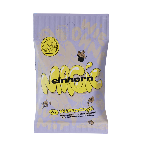 Einhorn Kondomy Magic - 3 ks