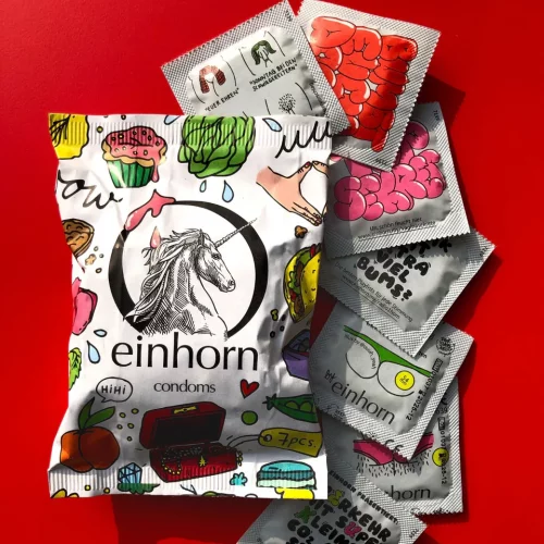 Einhorn kondomy "STANDARD" - Varianta: Broskvičky